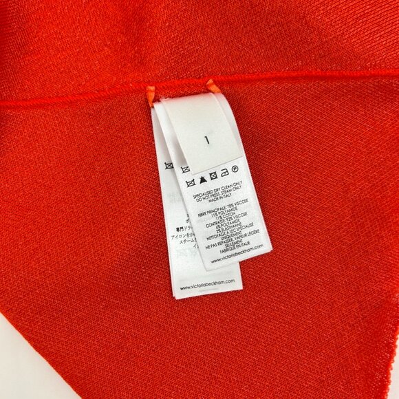 Victoria Beckham Orange Skirt - Picture 6 of 7